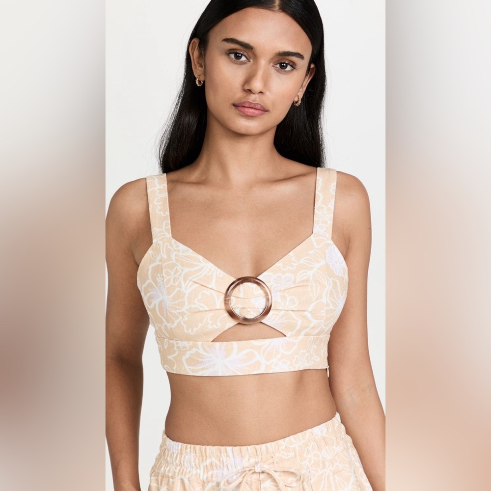 Hansel & Gretel "Akiima" bralette crop top NWT Large & X Small $169 MSRP